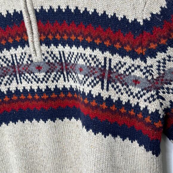 Vintage‎ Tommy Hilfiger 1/4 zip wool blend sweater - Picture 5 of 13